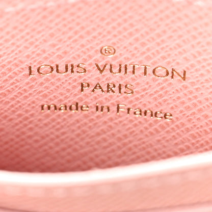 Louis Vuitton Monogram LV Charms Card Holder Rose Ballerine 6 of 9