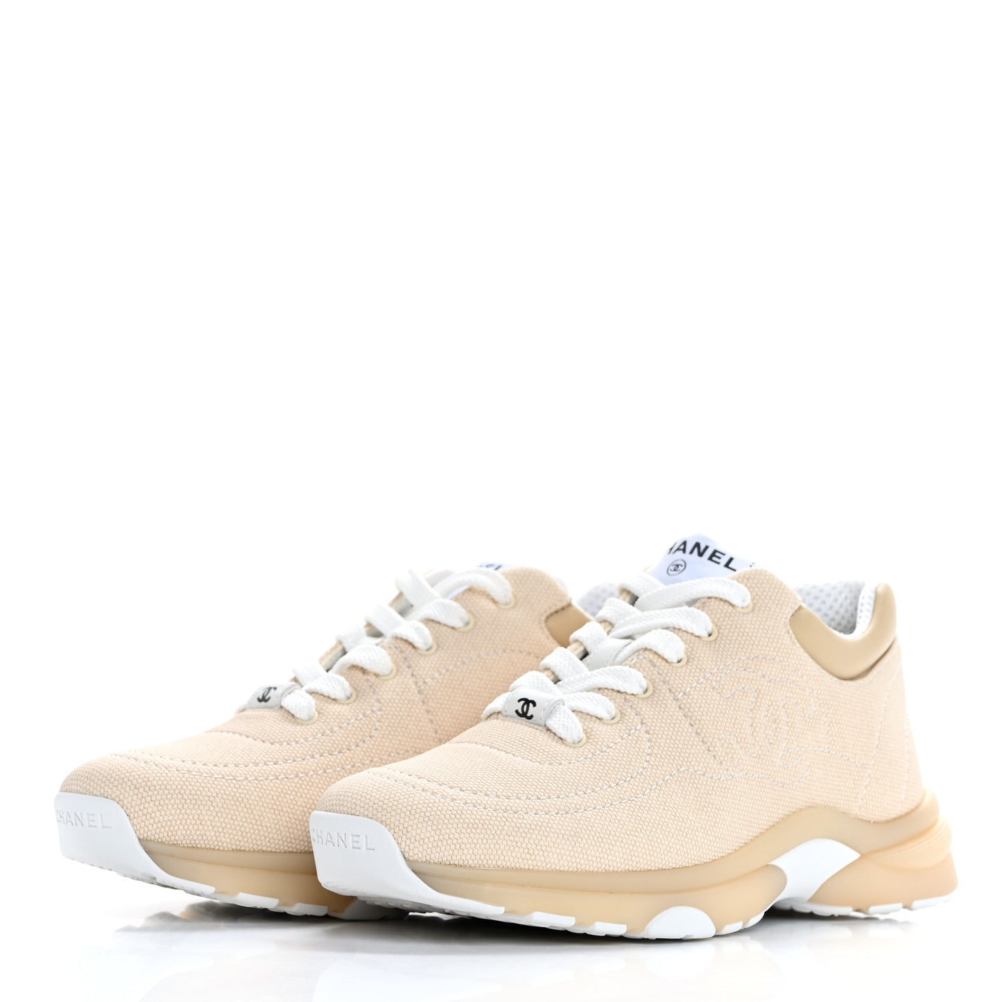 Fabric CC Womens Sneakers 35 Light Beige