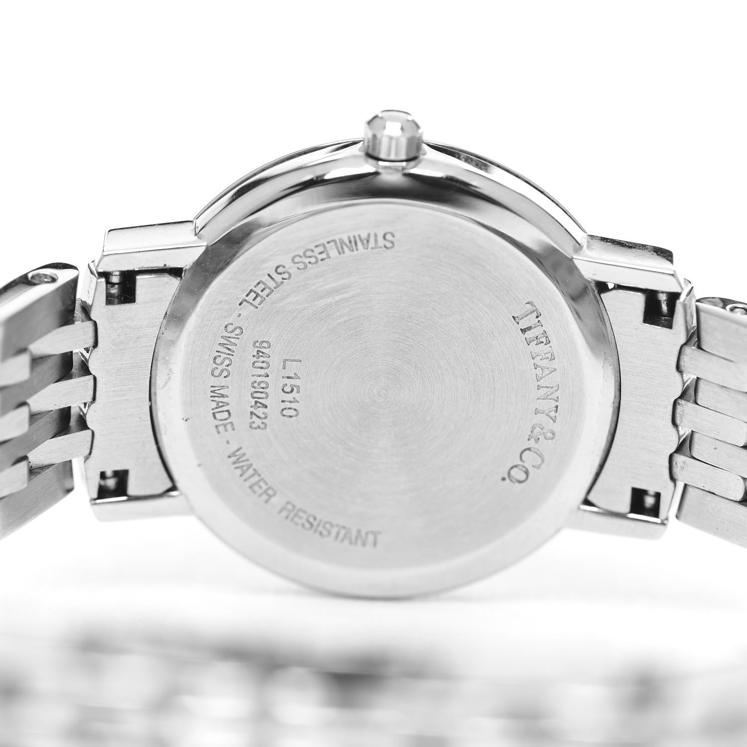 Tiffany Stainless Steel 24mm Classic Quartz Watch 4 of 5