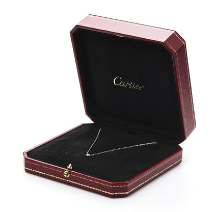 Cartier 18K Pink Gold Diamond SM D'Amour Pendant Necklace 7 of 7