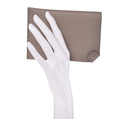 Hermes Epsom Tarmac PM Passport Holder Gris Tarmac 2 of 8