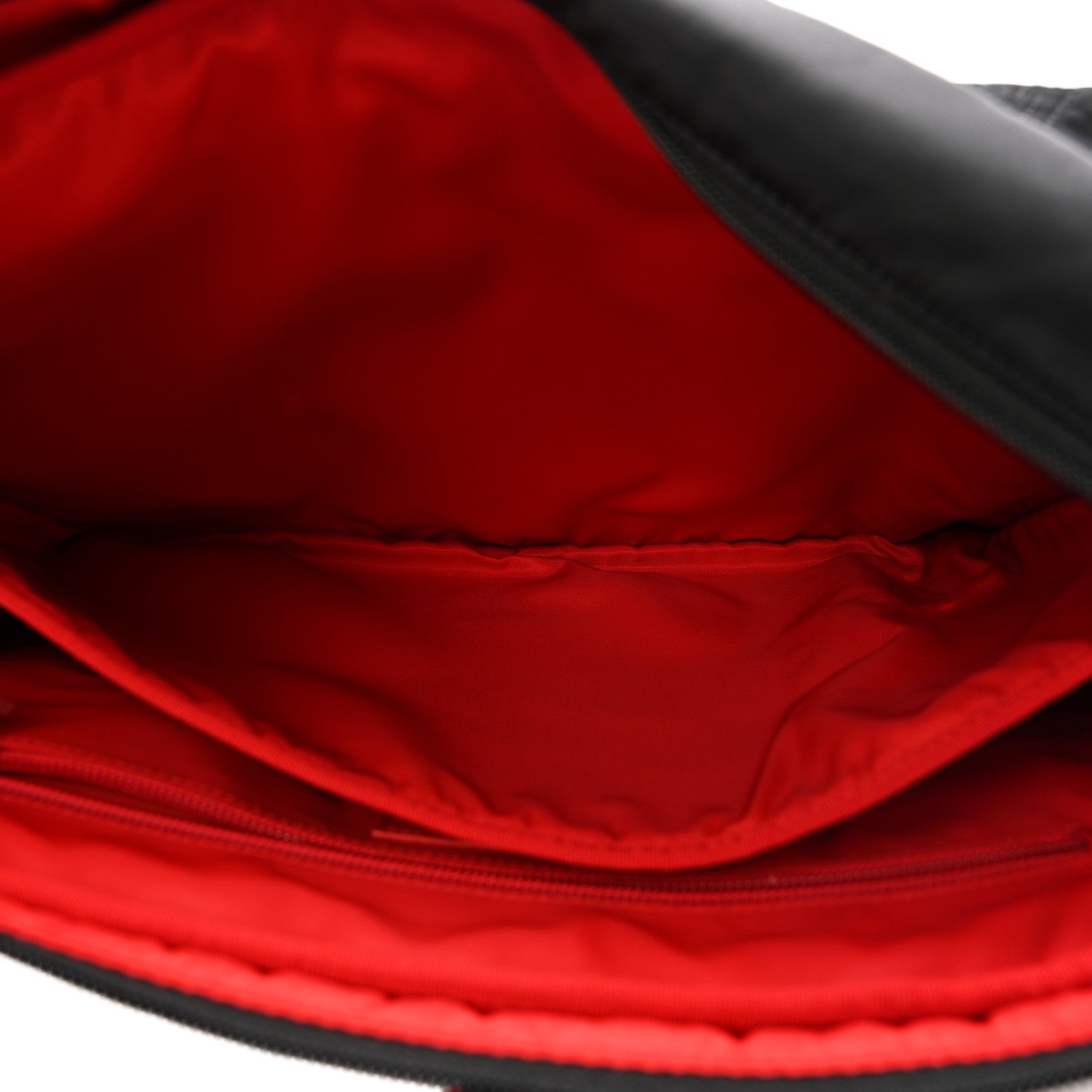 Christian Louboutin Nylon Sneaker Sole Loubideal Messenger Bag Black Loubi 6 of 11