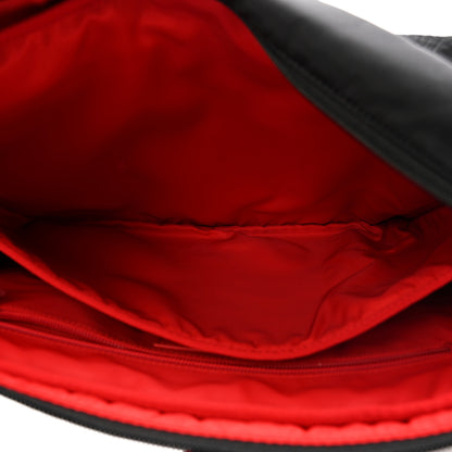Christian Louboutin Nylon Sneaker Sole Loubideal Messenger Bag Black Loubi 6 of 11