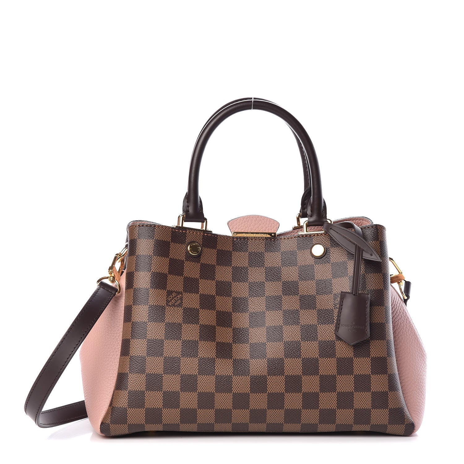 Louis Vuitton Damier Ebene Cuir Taurillon Brittany Magnolia 1 of 9