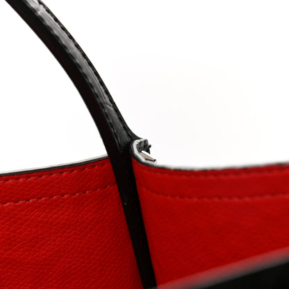 Christian Louboutin Calfskin Crocodile Embossed Spikes Large Cabarock Black 12 of 12