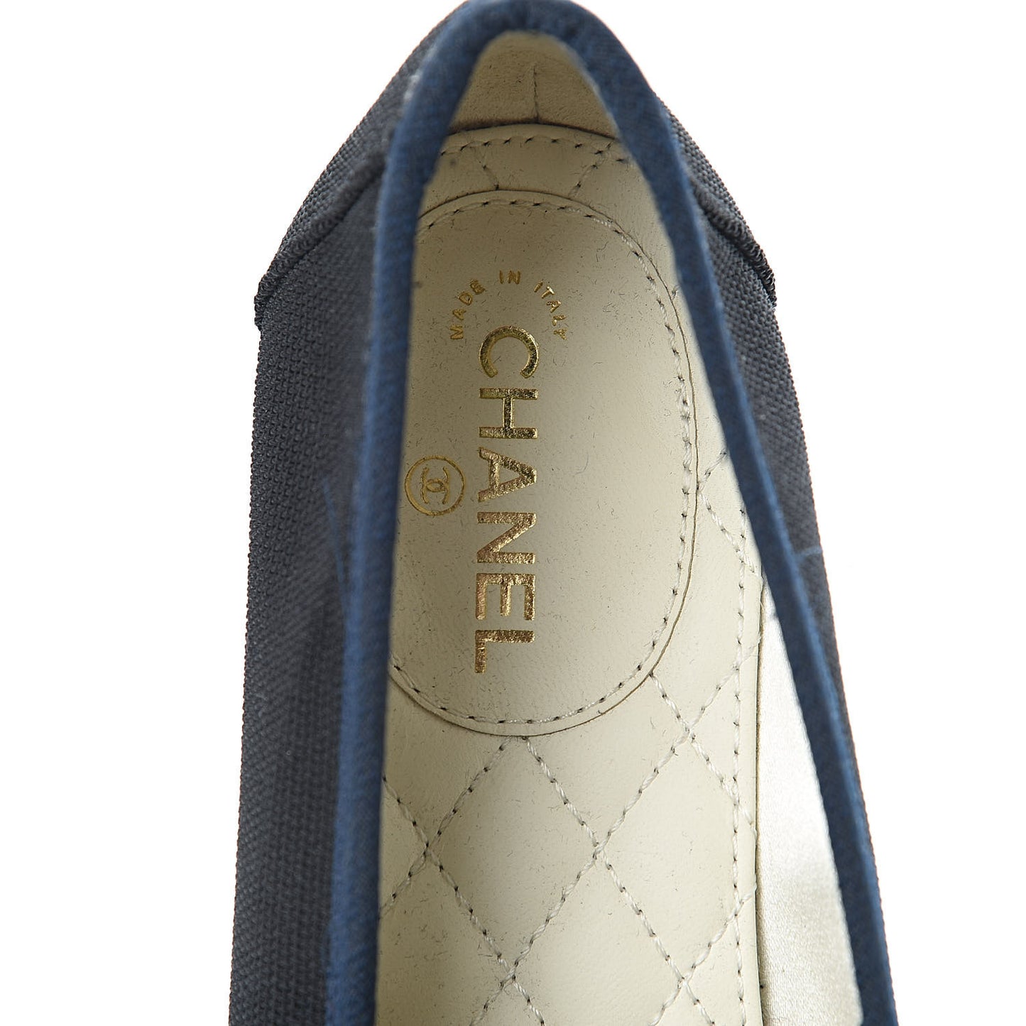 Canvas CC Loafers 37 Black White