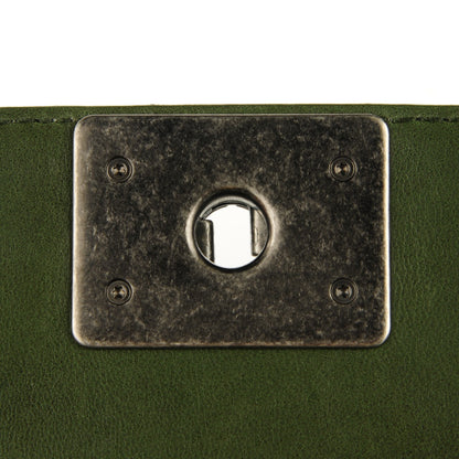 Chanel Lambskin Medium Celtic Boy Flap Green 6 of 9