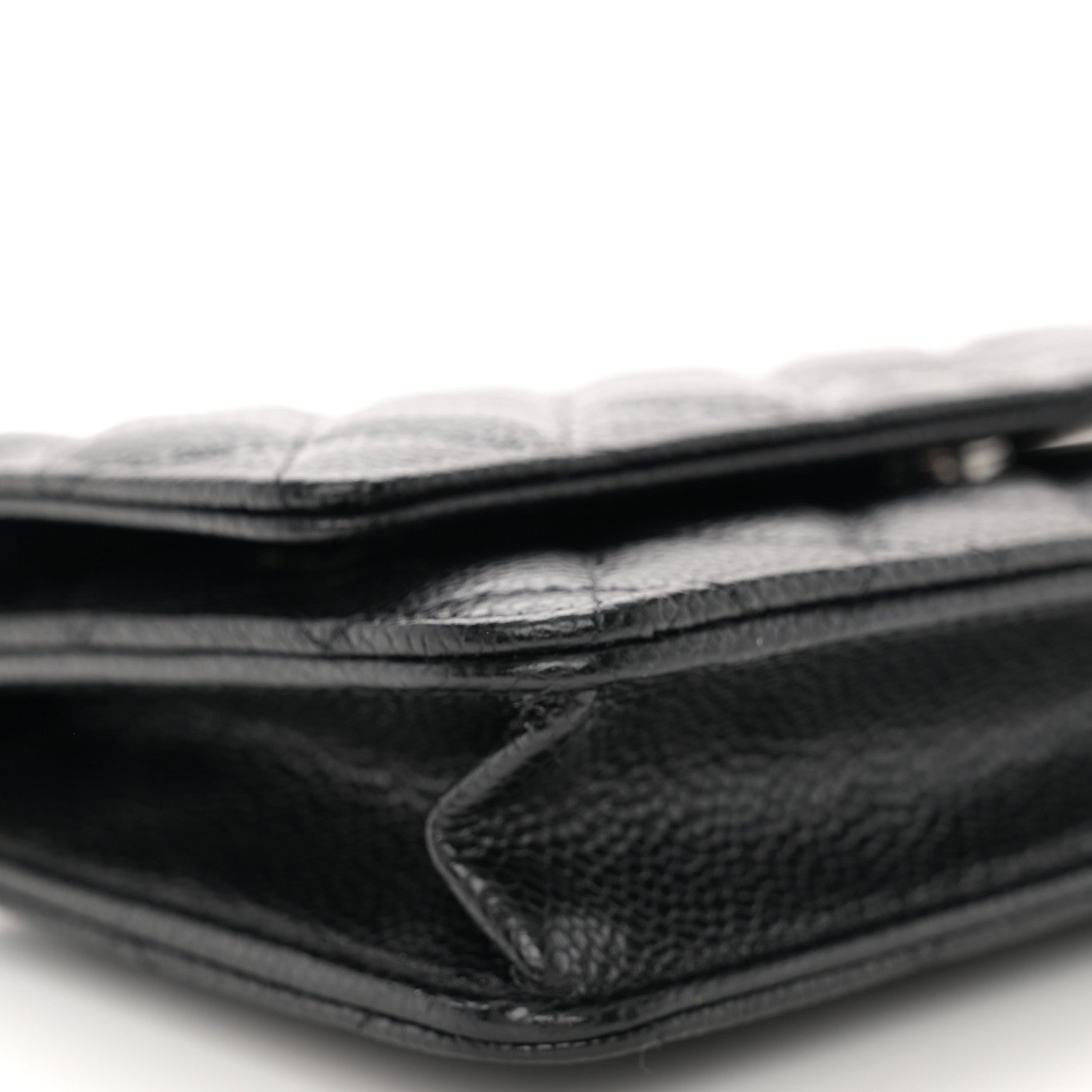 Chanel Caviar Quilted Wallet on Chain WOC Black 10 of 12