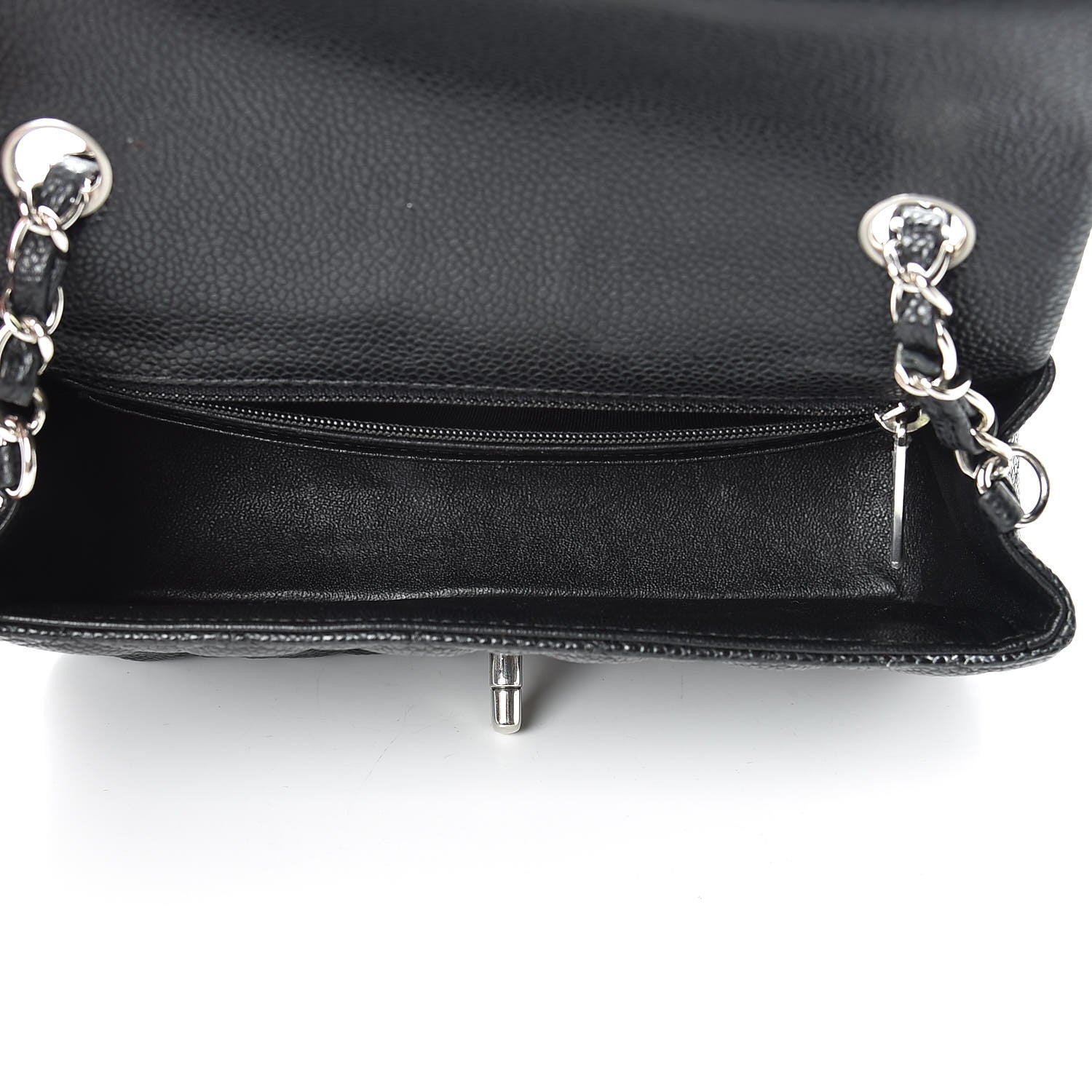 Chanel Caviar Quilted Mini Rectangular Flap Black 5 of 10