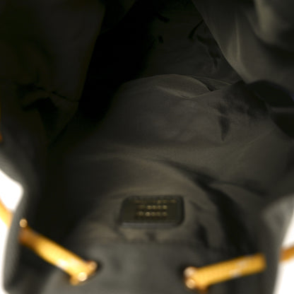 Miu Miu Canvas Gabardine Bucket Bag Oliva Giallo 5 of 9
