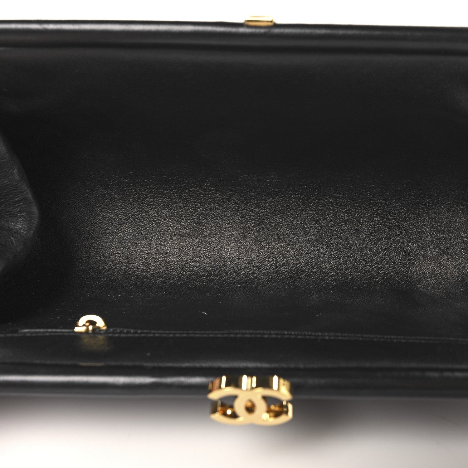Chanel Lambskin Quilted Timeless Clutch Black 5 of 10