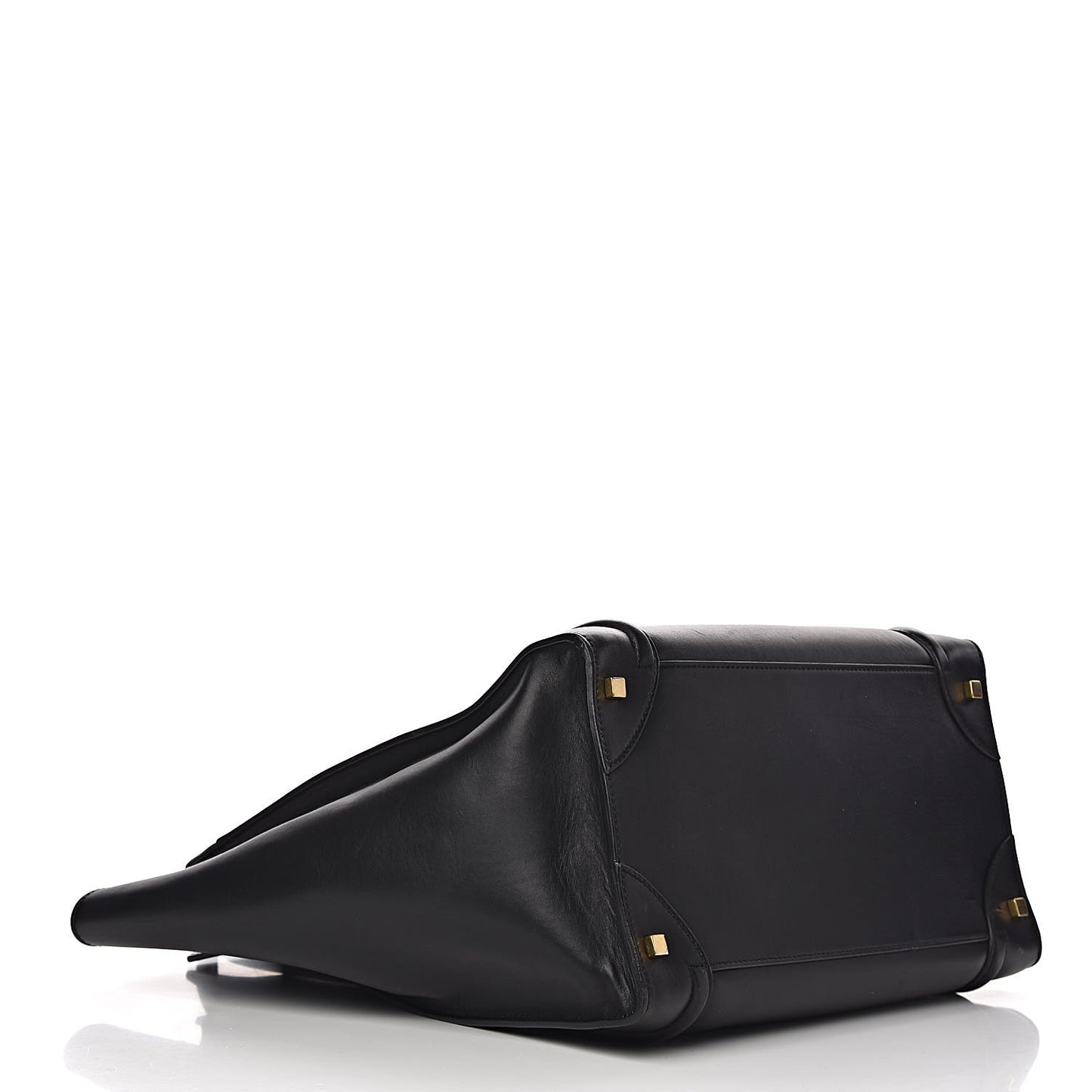 Smooth Calfskin Large Luggage Black