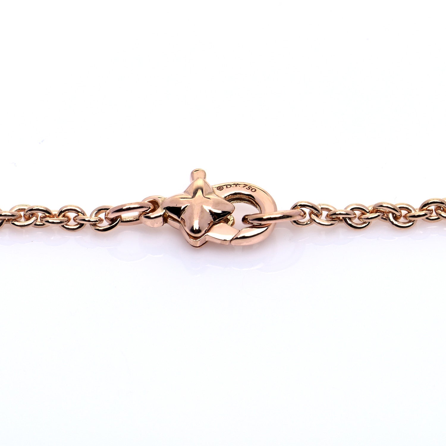 David Yurman 18K Rose Gold Diamond Cable Collectibles Pave Charm Bracelet 6 of 7