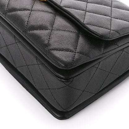 Chanel Caviar Quilted Coco First Flap Black 10 of 10
