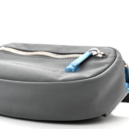 Burberry Econyl Logo Print Small Cannon Bum Bag Charcoal Grey 9 of 9