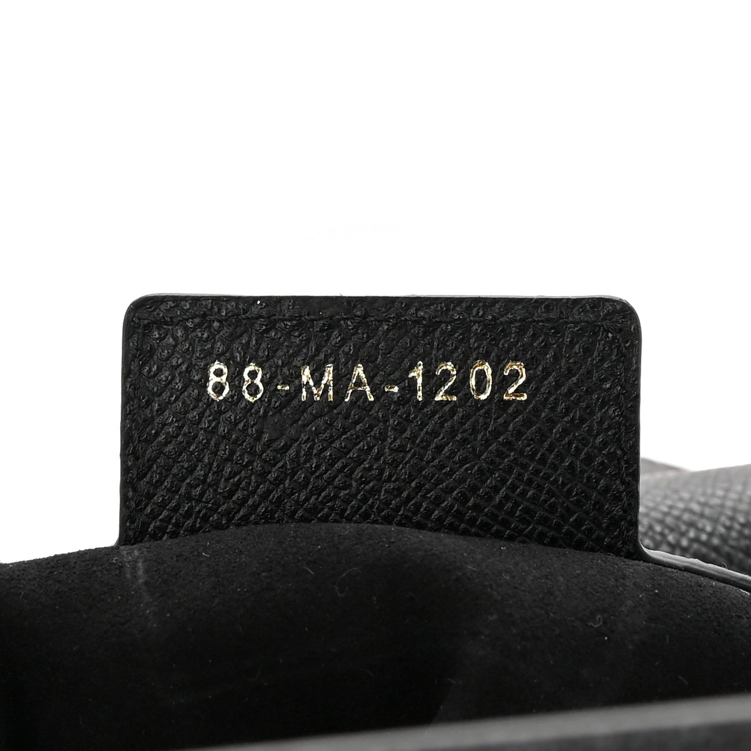 Christian Dior Grained Calfskin Saddle Bag With Strap Black 7 of 11