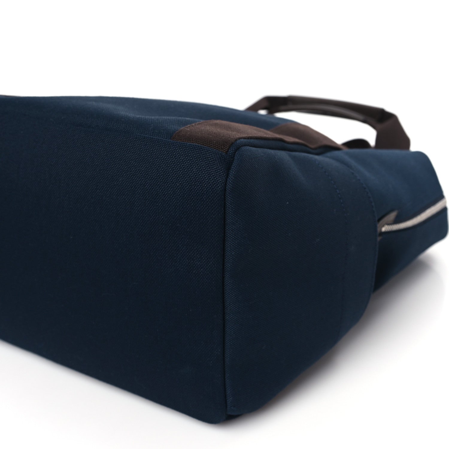 Hermes Toile Groom School Backpack Bleu Navy Feu 8 of 9