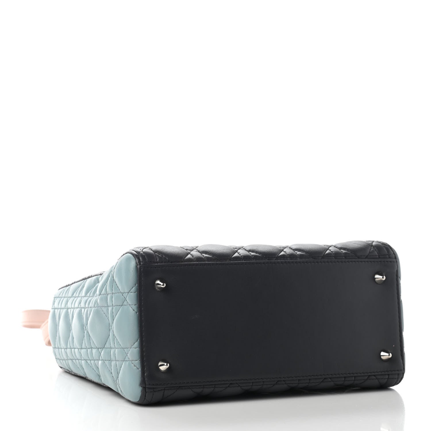 Christian Dior Lambskin Cannage Medium Tri-Color Lady Dior Multicolor 3 of 11