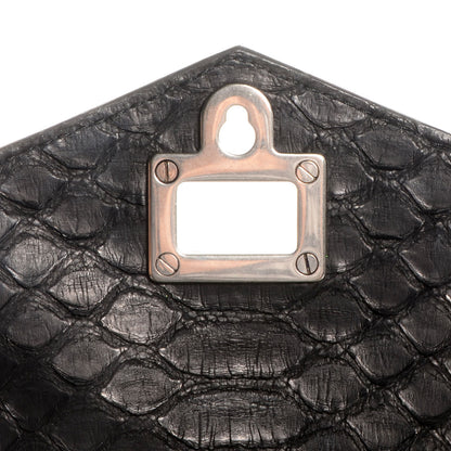 Proenza Schouler Python PS1 Medium Satchel Black 10 of 12