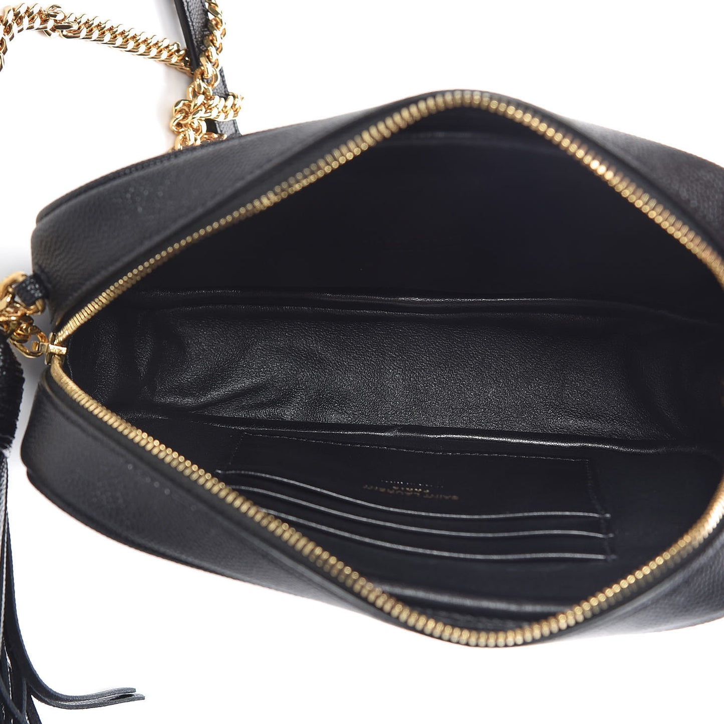 Grain De Poudre Matelasse Monogram Mini Lou Camera Bag Black