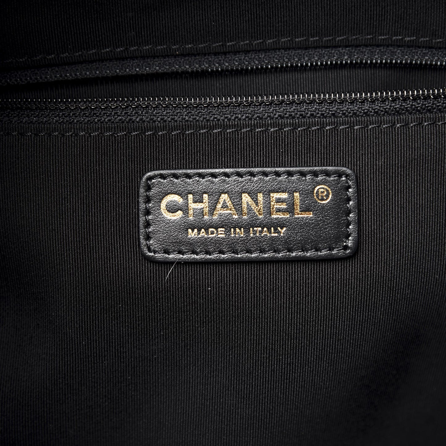 Lambskin Quilted Backpack Black