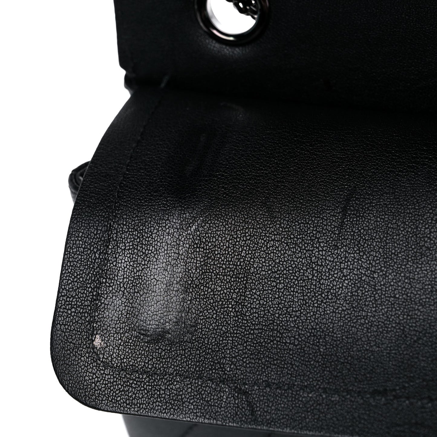 Sheepskin Chevron Quilted 2.55 Reissue 226 Flap So Black