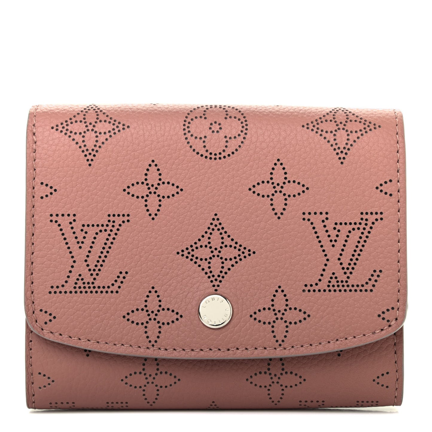 Mahina Iris Compact Wallet NM Bois De Rose
