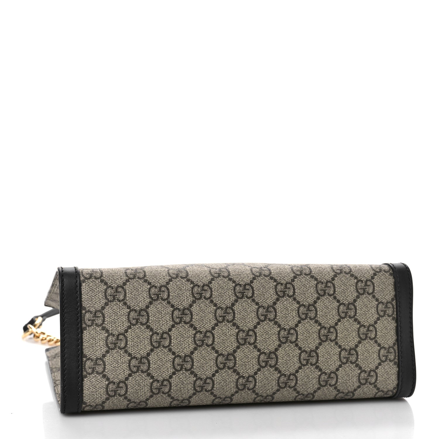 Gucci GG Supreme Monogram Small Padlock Tote Black 4 of 9