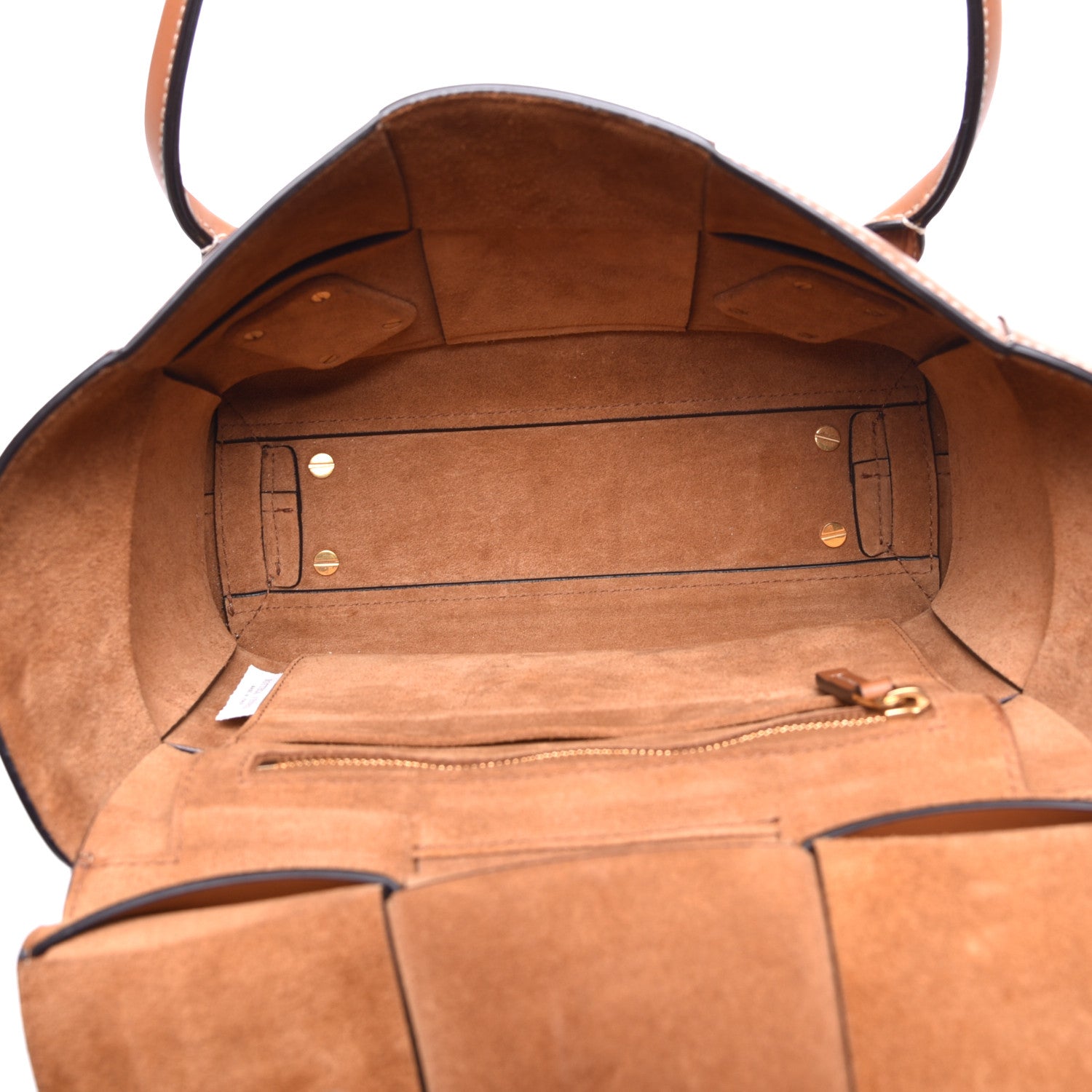 Bottega Veneta French Calfskin Maxi Intrecciato Small Arco Wood 5 of 11