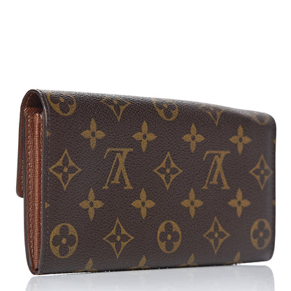 Louis Vuitton Monogram Sarah Wallet 3 of 9
