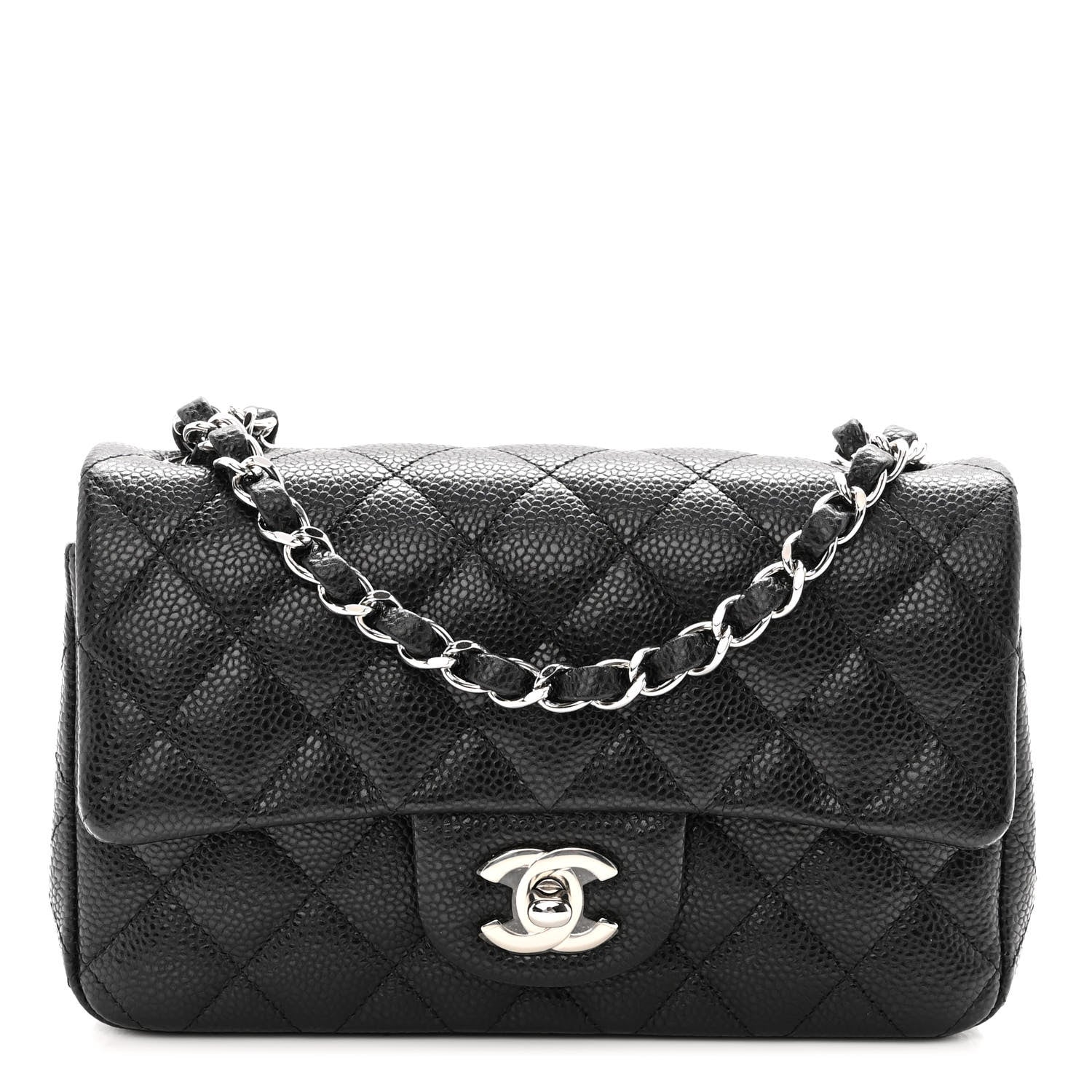 Chanel Caviar Quilted Mini Rectangular Flap Black 1 of 11