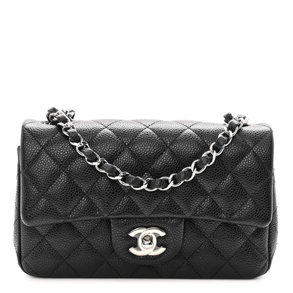 Chanel Caviar Quilted Mini Rectangular Flap Black 1 of 11