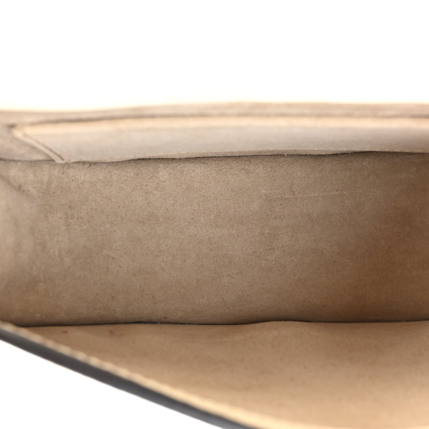 Chloe Calfskin Suede Small Nile Bracelet Bag Off White 5 of 18