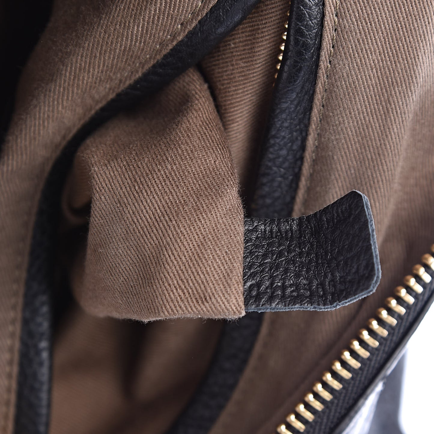 Calfskin Medium Marcie Satchel Black