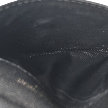 Saint Laurent Grain de Poudre Uptown Card Holder Black 5 of 8