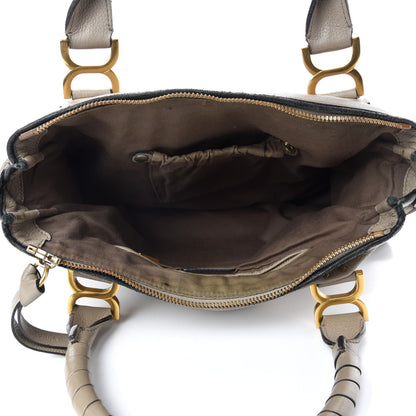 Chloe Calfskin Braided Medium Marcie Satchel Motty Grey 5 of 15