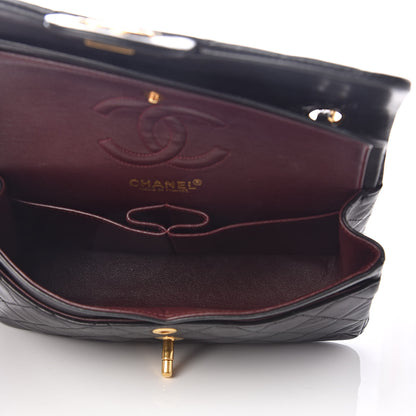 Chanel Lambskin Quilted Small Double Flap Black 5 of 9