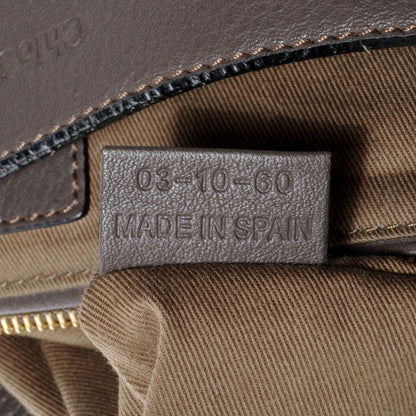 Chloe Calfskin Marcie Crossbody Bag Ash 7 of 9