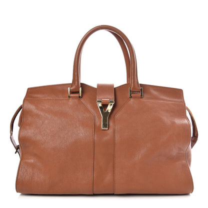 Saint Laurent Sheepskin Medium Cabas Chyc Whiskey 1 of 7