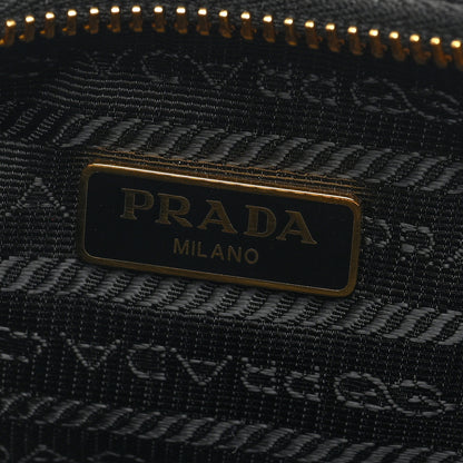 Prada Tessuto Nylon Saffiano Mini Re-Edition 2005 Bag Black 6 of 9