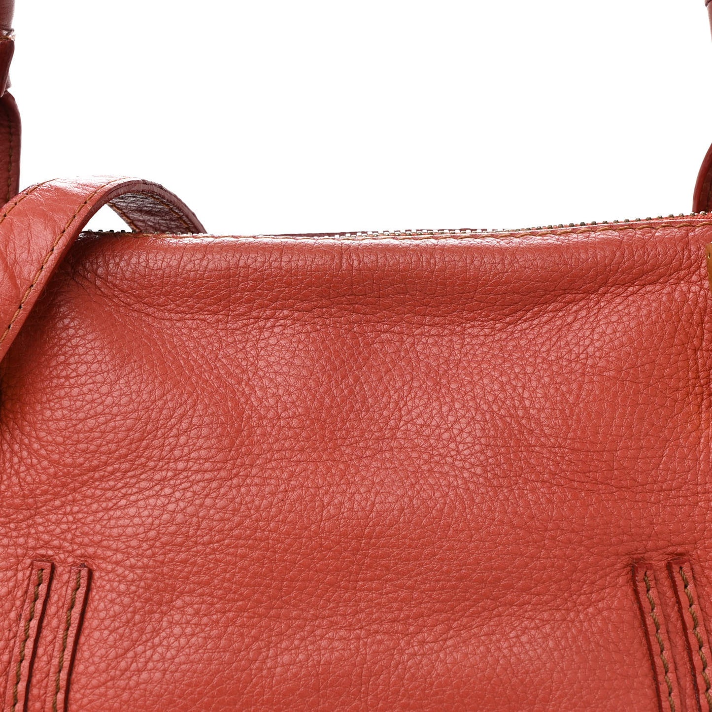 Calfskin Medium Marcie Satchel Maple Leaf