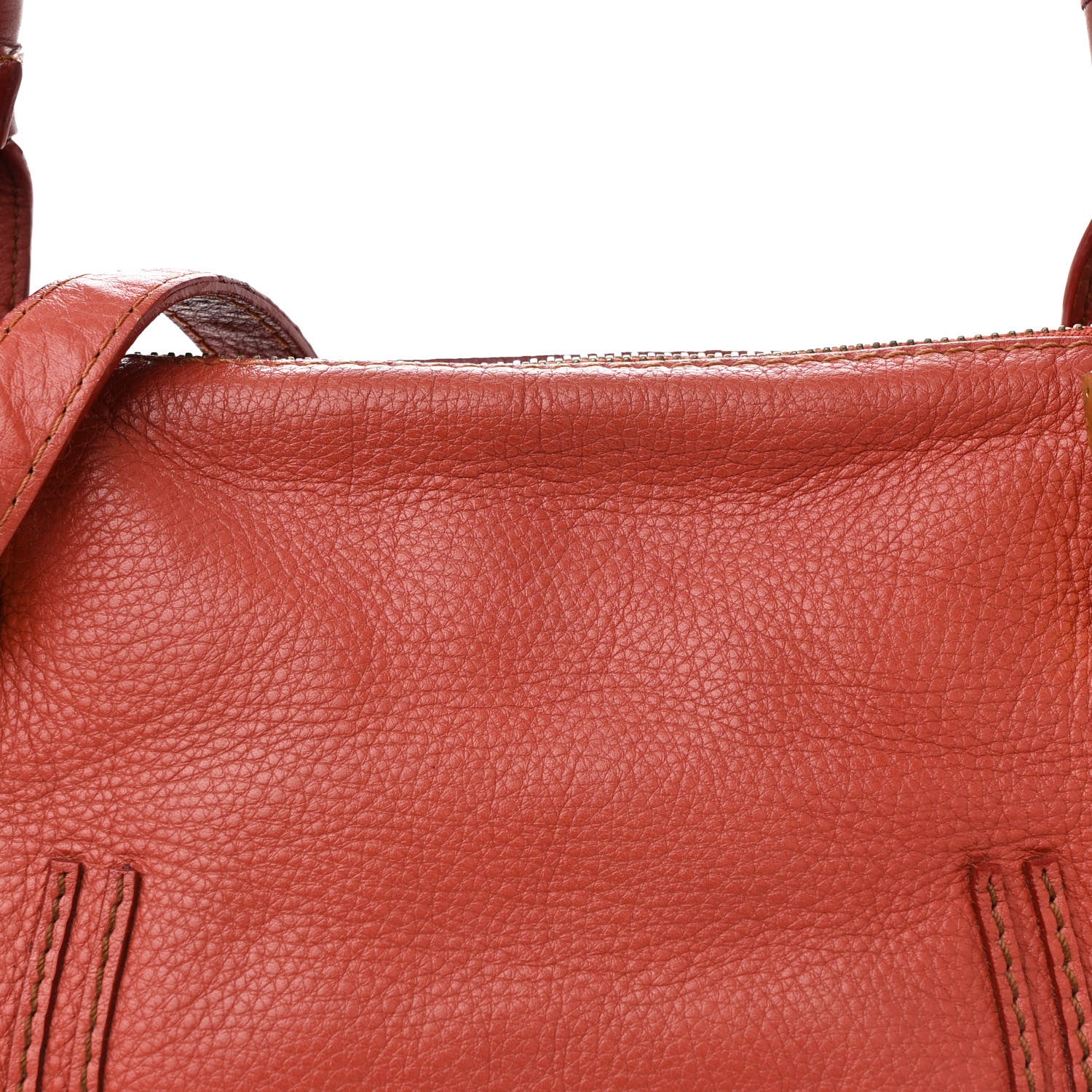 Chloe Calfskin Medium Marcie Satchel Maple Leaf 8 of 10