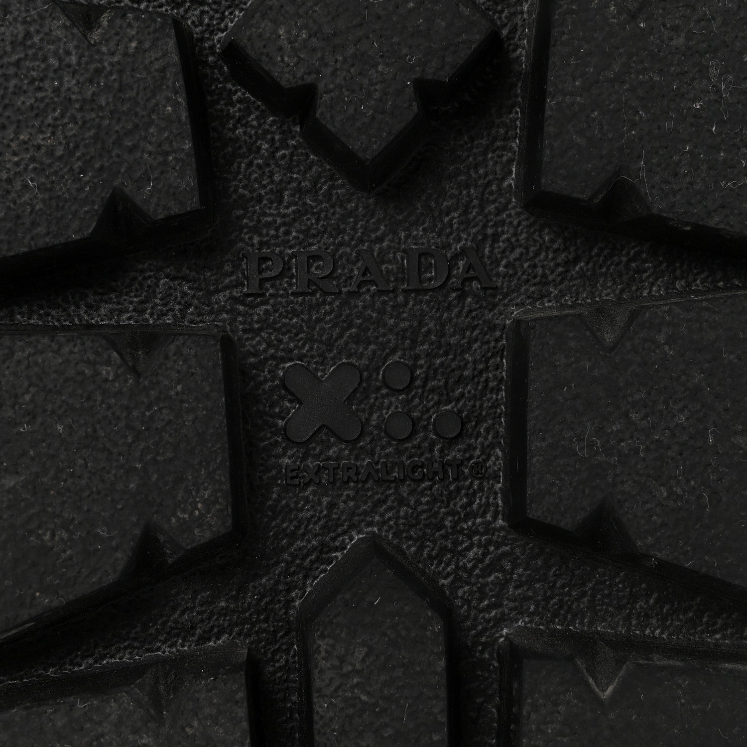 Prada Nappa Logo Quilted 20mm Sport Sandals 37.5 Black 7 of 9