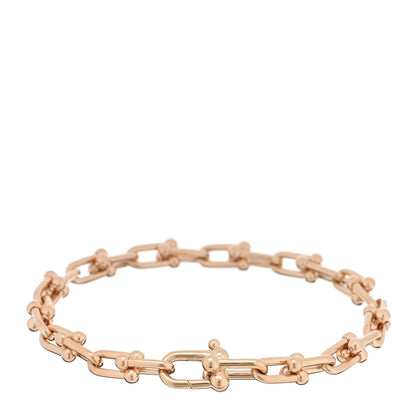 Tiffany 18K Rose Gold Small HardWear Link Bracelet 2 of 4