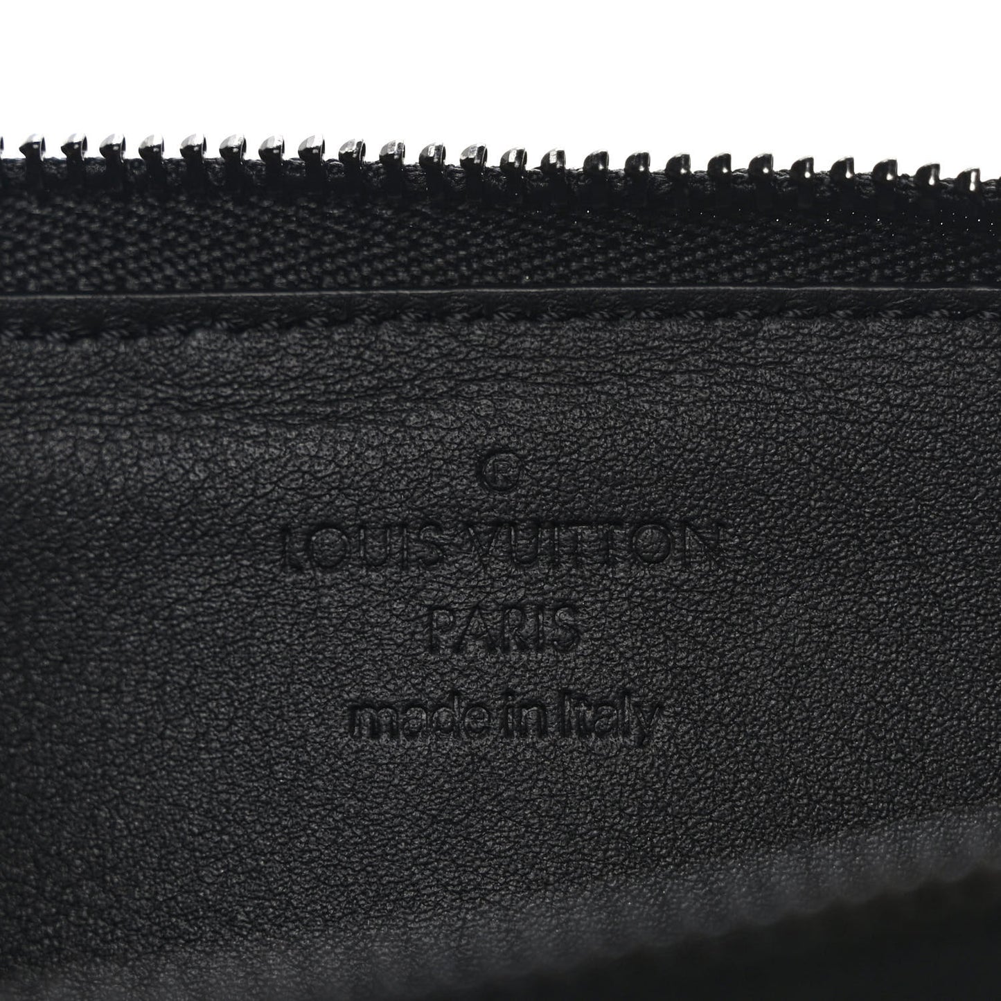 Calfskin Monogram Shadow Hybrid Wallet Black