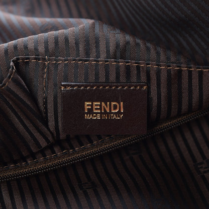 Fendi Vitello Capra Alabama Colorblock Large Chameleon Tote Ciliegia Bordeaux Ruby 6 of 11