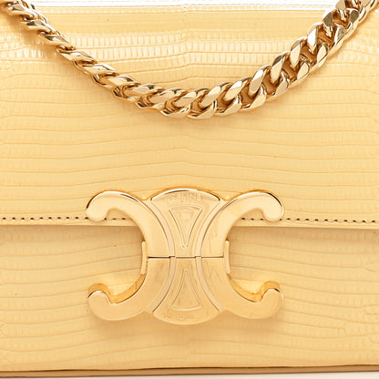 Celine Lizard Mini Triomphe Pollen 7 of 9