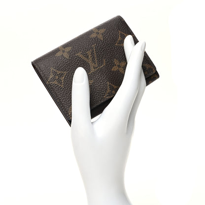 Louis Vuitton Monogram Enveloppe Carte De Visite 2 of 11