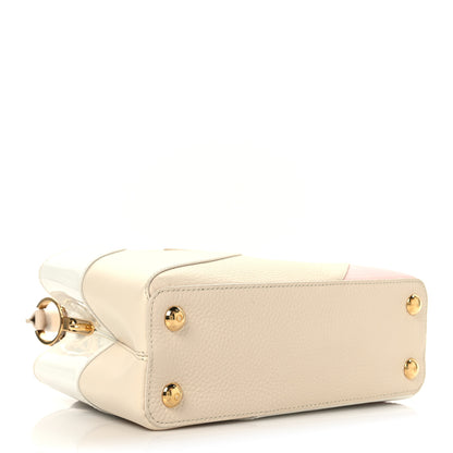Louis Vuitton Taurillon Gelato Capucines BB Tonal Vanilla Beige 4 of 12