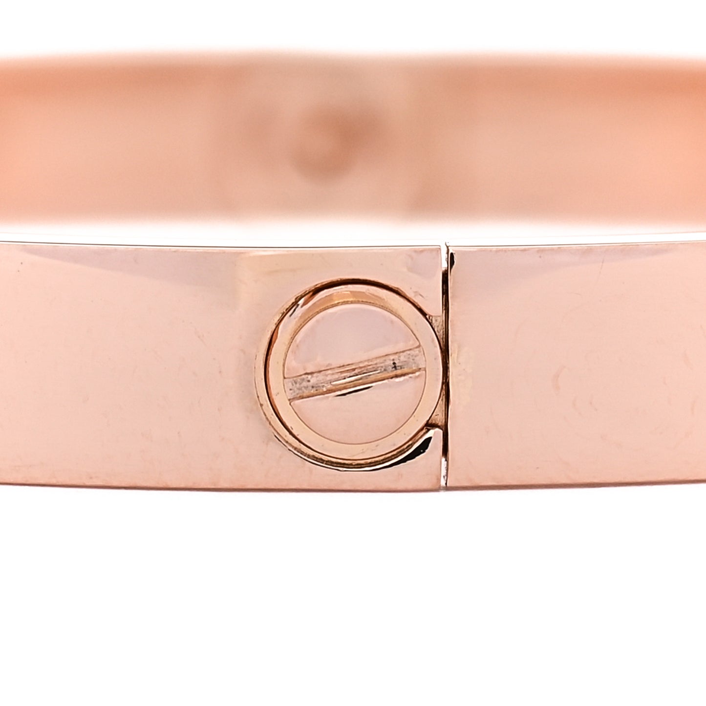 18K Pink Gold LOVE Bracelet 17